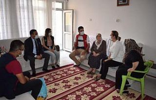 Mardin Büyükşehir Belediyesi görme engellileri...