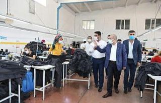 Mardin Valisi Demirtaş OSB’deki fabrikaları gezdi