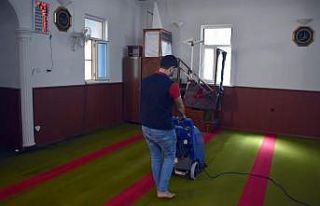 Mardin’de ibadethaneler temizleniyor