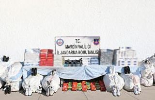 Mardin’de kaçakçılar jandarmaya takıldı