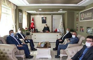 Memur-Sen Bitlis Şube Başkanı Durak ve yönetimi...