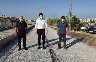 Mersin Büyükşehir Belediyesi asfalt çalışmalarını...