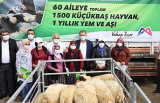 Mersin’de 60 üreticiye bin 500 küçükbaş hayvan...