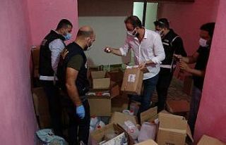 Mersin’de 700 litre sahte alkol ele geçirildi