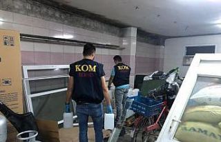 Mersin’de 850 litre sahte etil alkol ele geçirildi