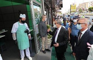 Mersin’de ’korona virüs’ denetimi yapıldı