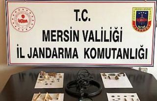 Mersin’de tarihi eser kaçakçılığı operasyonu
