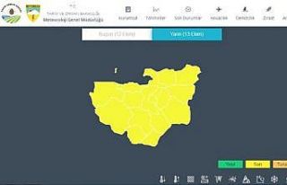 Meteorolojiden Bursa için sarı uyarı