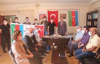 MHP Diyarbakır İl başkanlığından Azerbaycan’a...