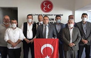 MHP Giresun İlçe Başkanları Ertuğrul Gazi Konal’ı...