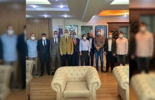 MHP Yeşilhisar İlçe Teşkilatından İl Başkanı...