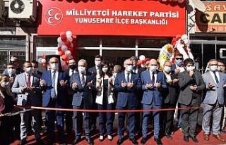 MHP Yunusemre ilçe binasının açılışı yapıldı