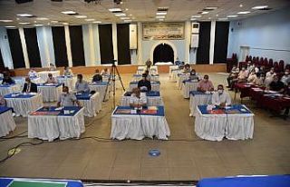 Milas’ta meclis üyelerine Azerbaycan ve Türk Bayrağı...