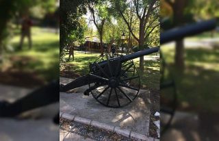 Milas’ta zarar verilen tarihi top yenilendi