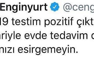 Milletvekili Enginyurt, korona virüse yakalandığını...