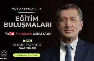 Milli Eğitim Bakanı Prof. Dr. Selçuk, Ağrı’daki...