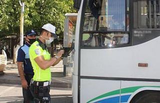 Minibüs ve otobüslerde korona denetimi