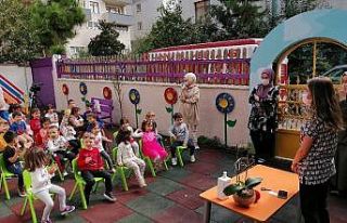 Miniklere hayvan sevgisi dersinde sevindiren sürpriz