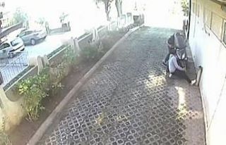 Motoru sürükleyerek böyle çaldılar