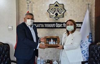 MTSO Başkanı Sadıkoğlu’ndan Rektör Karabulut’a...