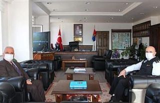 Müftü Erhun’dan, İl Jandarma Komutanı Sandal’a...