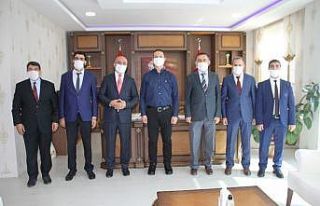 Müftü İmamoğlu’ndan Kaymakam Yalçın’a ziyaret