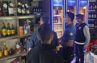 Muratlı’da polis ekiplerinden alkollü ürün denetimi