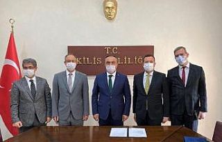Musabeyli’de üzüm işletme tesisi için protokol