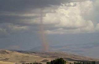 Muş’ta hortum paniği