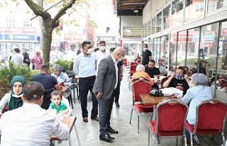 Muzaffer Bıyık vatandaşı dinledi