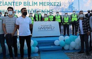 Müzeyyen Erkul Gaziantep Bilim Merkezi’nin temeli...
