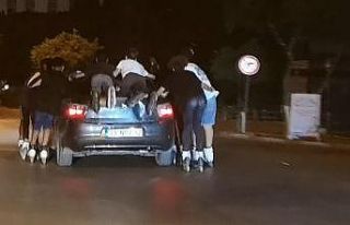 Ne koronayı ne trafiği umursamadılar