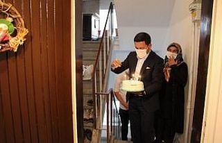 Nevşehir’de 18 yaşına giren gençlerin pastası...