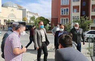 Niğde Belediye Başkanı Özdemir, Cuma Çıkışında...