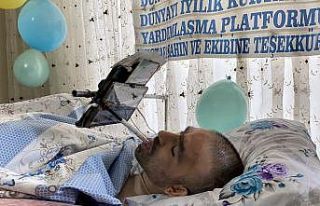 Niğdeli Ramazan’ın dünyası tablet ve cep telefonu