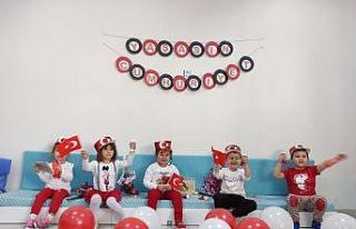 Odunpazarı’nda minikler Cumhuriyet Bayramı’nı...