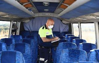 Okullar açıldı, servis denetimleri sıklaştı