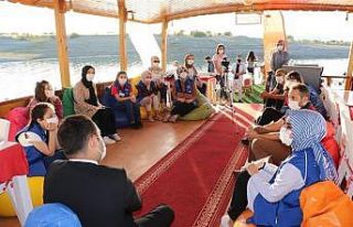Önce temizlik sonra gemi turu