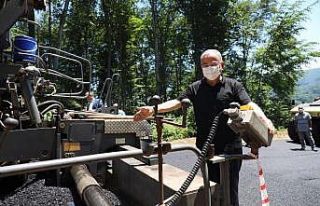 Ordu’da asfalttan 2 milyon lira tasarruf