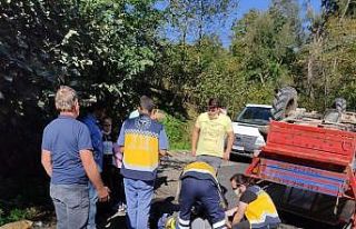 Ordu’da patpat kazası: 5 yaralı