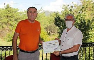 Orman Bölge Müdürü Yılmaz’dan helikopter ekibine...