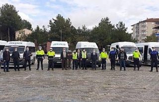 Osmancık’ta okul servis araçları denetlendi