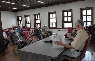 Osmangazi’de Şadırvanlı Han söyleşileri başladı