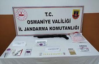 Osmaniye’de uyuşturucu operasyonu: 2 gözaltı