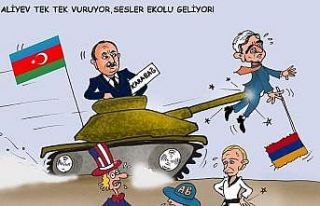 (Özel) Azerbaycan’a Zonguldak’tan karikatürlü...