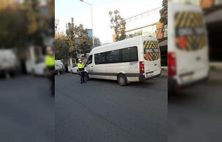 (Özel) İstanbul’da okul servislerine denetim