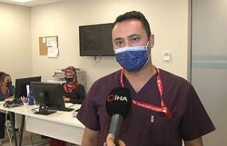 (ÖZEL) Virüs savaşçıları Covid-19’u yenerek...