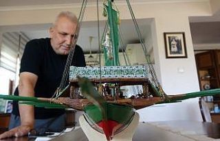 Pandemide Türkiye’nin en büyük minyatür kadırgasını...