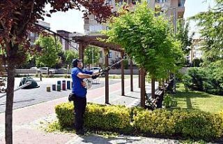 Park ve bahçelerde tedbir üst seviyede