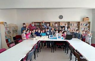 Pazarcık İlkokulu’na bilgisayar yardımı